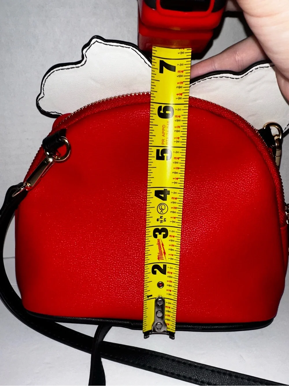 Red Snoopy Peanuts Crossbody